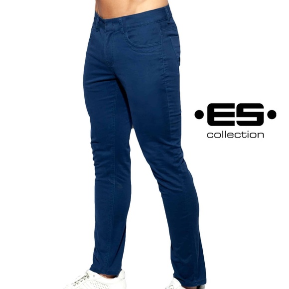 ES Collection Stretch Chinos Large / 34 waist Gently worn Cotton / spandex